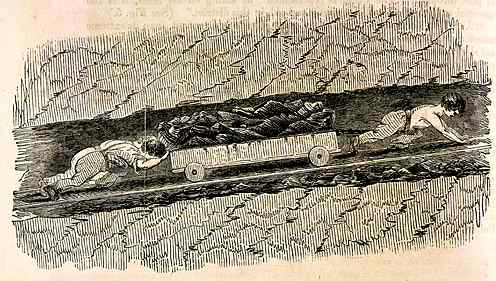 coal hauling by children UK National Archives industrial4b