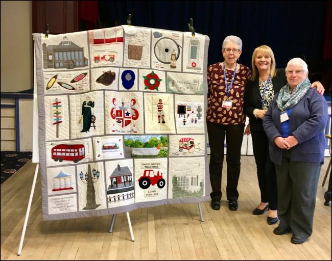 Leigh Journal picture of quilting group and their work 245746747jpggallery