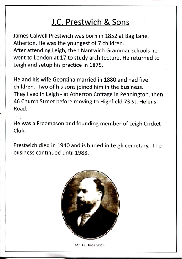 Notes on J C Prestwich Sons by Heather Lawley PNG