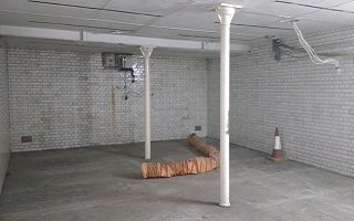 Renovation of old existing archives strongroom