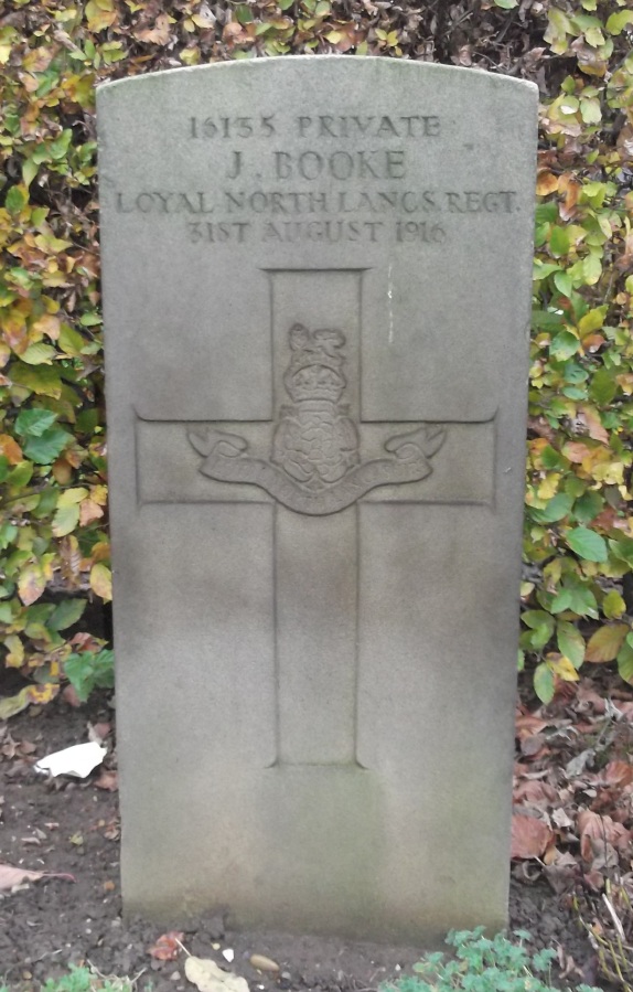 Grave Stone J Booke